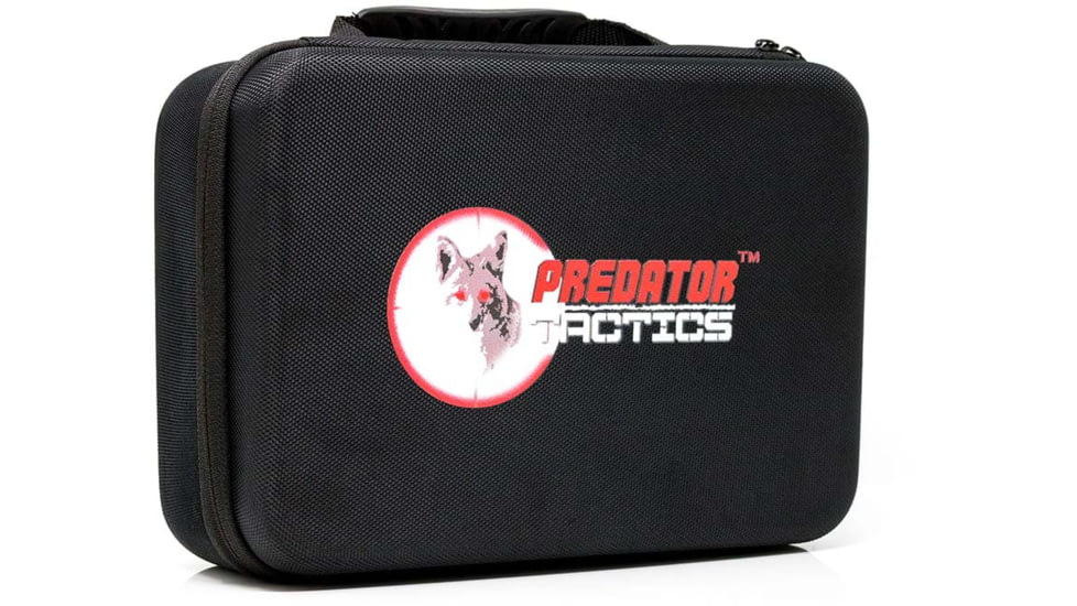 Predator Tactics Coyote Reaper SpotLight Kit, 18650, Single LED, Red Beam, Black, 97410