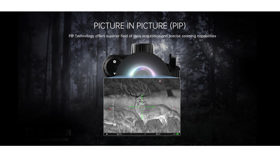 Predator Thermal Optics Harvester 4-32x50mm Imagine Rifle Scope