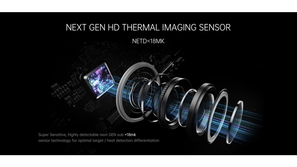 Predator Thermal Optics Harvester 4-32x50mm Imagine Rifle Scope