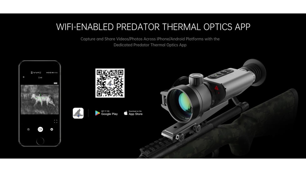 Predator Thermal Optics Harvester 4-32x50mm Imagine Rifle Scope