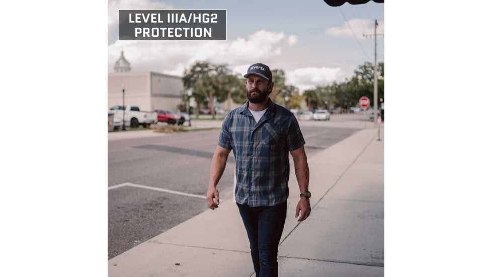 Premier Body Armor 360 Core Everyday Armor T-Shirt w/ 4 Level IIIA Panels