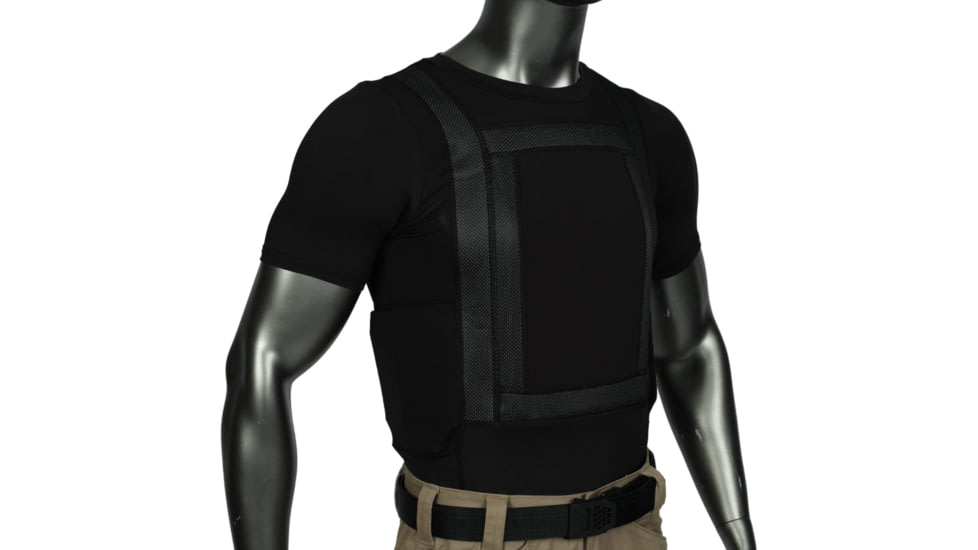 Premier Body Armor 360 Core Everyday Armor T-Shirt w/ 4 Level IIIA Panels