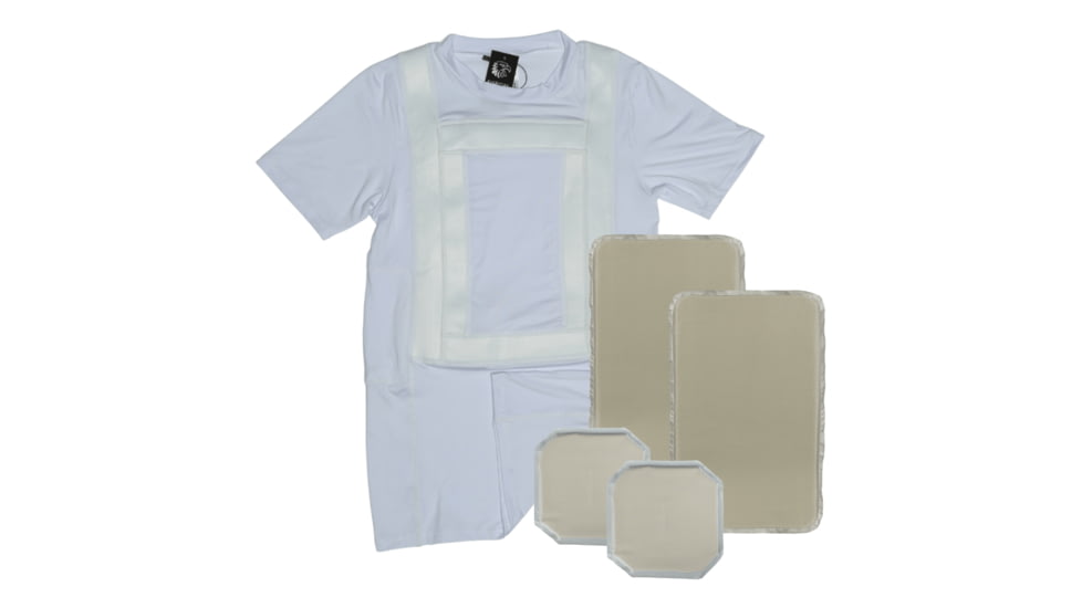 Premier Body Armor 360 Core Everyday Armor T-Shirt w/ 4 Level IIIA Panels