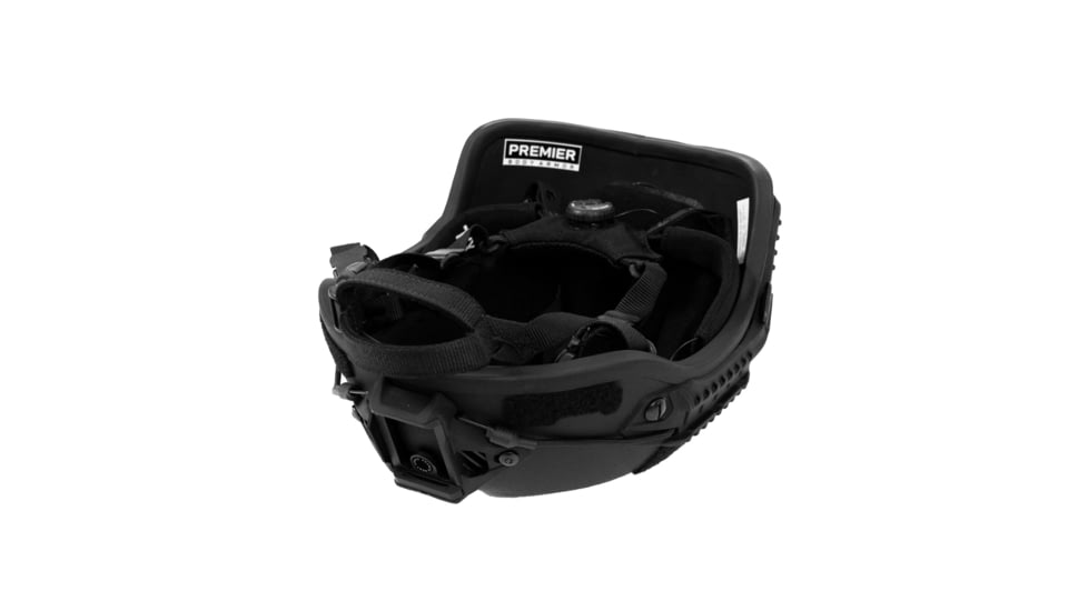 Premier Body Armor Fortis Ballistic IIIA Tactical Helmet, Black, Small/Medium, FOR-9630-B