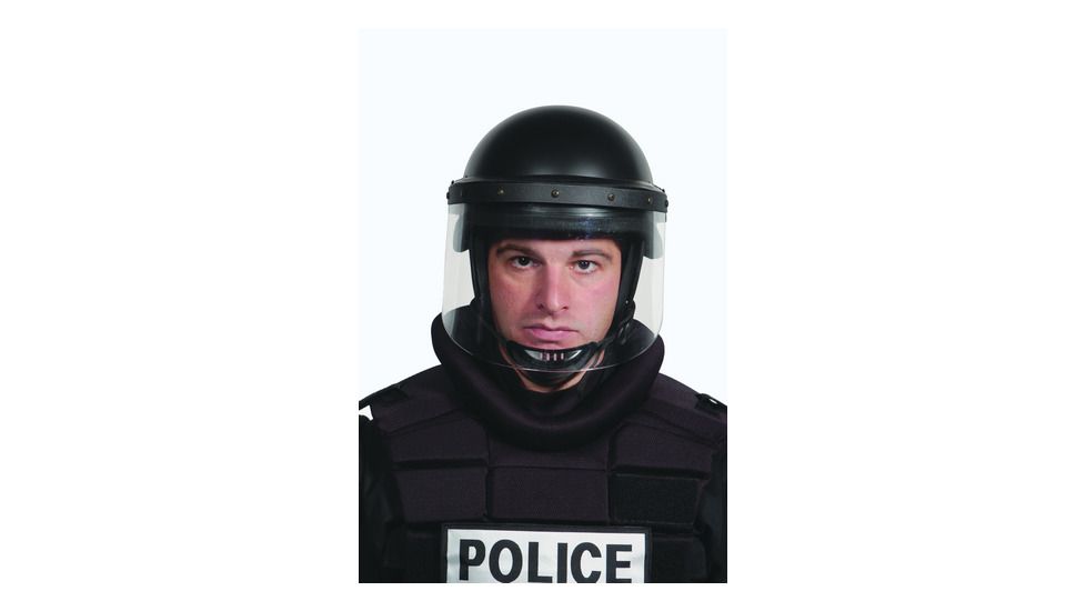Premier Crown Corp Liquitac Riot Helmet, Face Shield, Brown, One Size, 9001LT