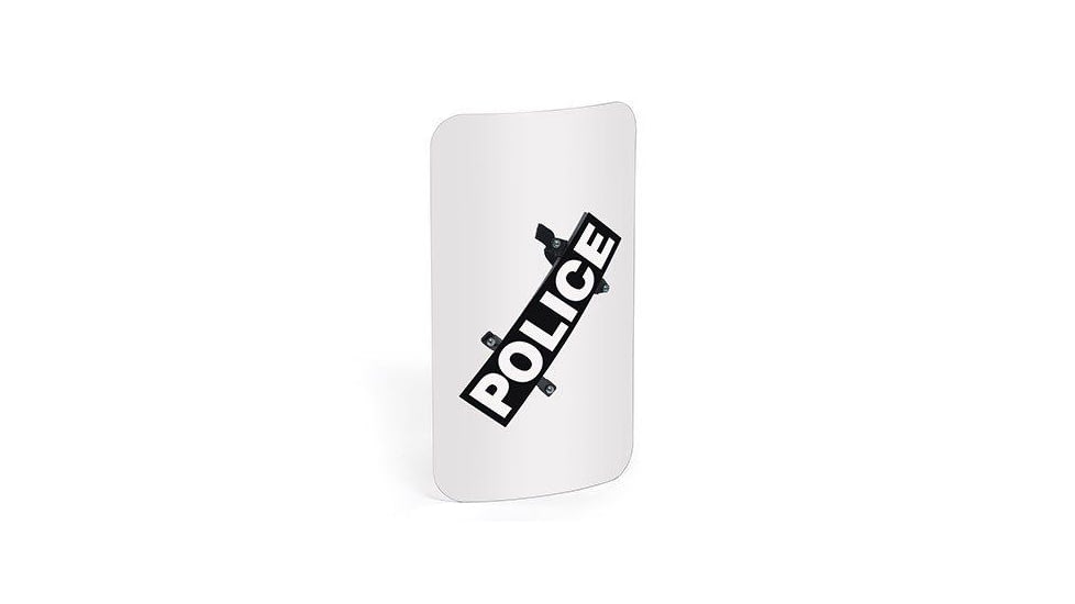 Premier Crown Corp Riot Duty Shield W/ Police Decal, 6 Ib, 4100P