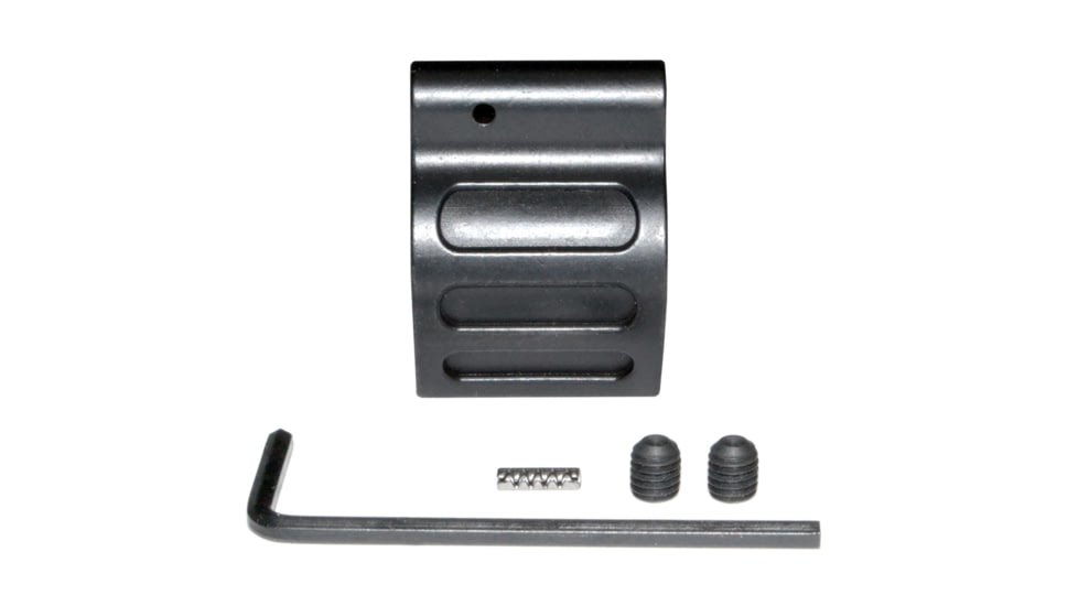 Presma 0.750 Low Profile Gas Block for AR 15 .223/5.56, Black Steel, GB09