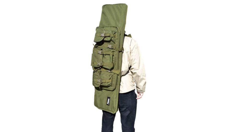Sniper 47in Double Rifle Soft Case, Green, GC01-D