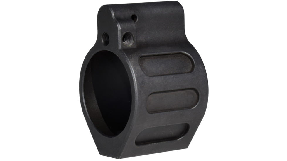 Presma .875 Adjustable Low Profile Gas Block, Black, GBA875
