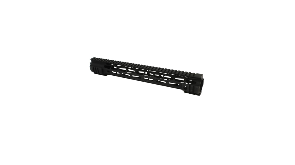 Presma AR-15 15in M-LOK Free Float Handguard Forend, ID 1.35in, .223/5.56, Matte Black, MARML15