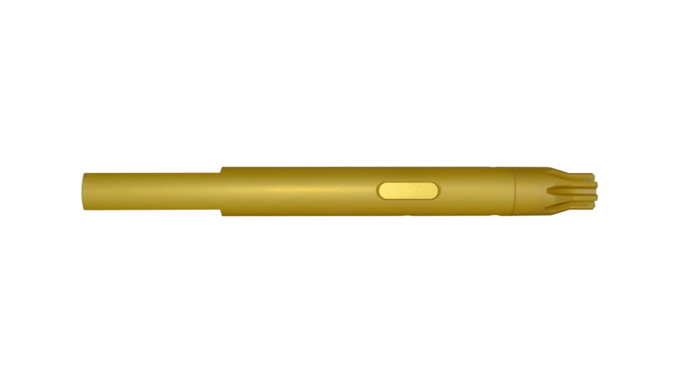 Presma AR-15 .223 Barrel Vise Block Rod with Torque Block for .750 Barrels, Golden, AV2-G2-G