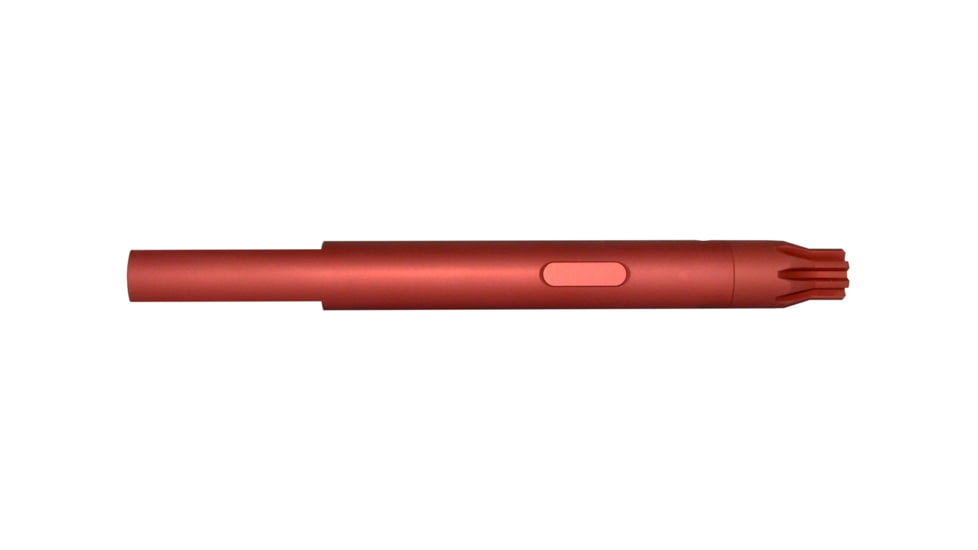 Presma AR-15 .223 Barrel Vise Block Rod with Torque Block for .750 Barrels, Red, AV2-G2-R