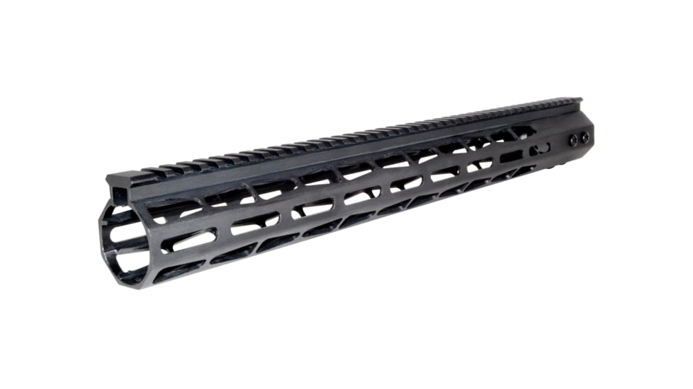Presma AR-15 Super Light M-LOK Series Free Float Handguards, 17in, Black, MARM17