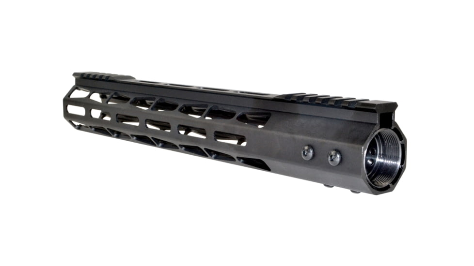 Presma AR-15 Super Light M-LOK Series Free Float Handguards with Partial Top Rail, 13in, Black, MARMP13