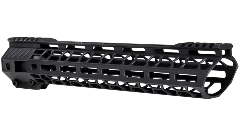 Presma M-LOK Free Float Handguard w/Partial Top Rail, 10 in, Black, UMM38D10-H
