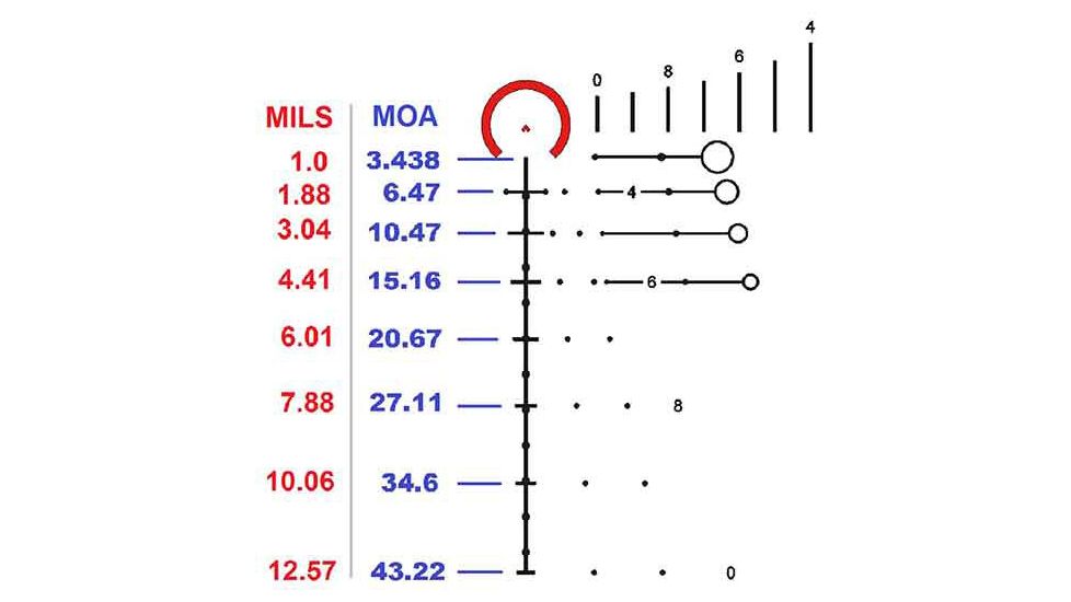 DEMO, Primary Arms SLx 4-14X44mm FFP ACSS Rifle Scope - ACSS HUD DMR 5.56 NATO Reticle, Black PA4-14XFFP-ACSS-HUD-DMR-5.56