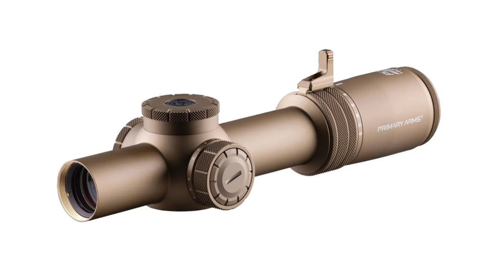 Primary Arms Compact PLx 1-8x24mm Tube Rifle Scope, First Focal Plane, ACSS Griffin MIL G2 Reticle, FDE, 610224
