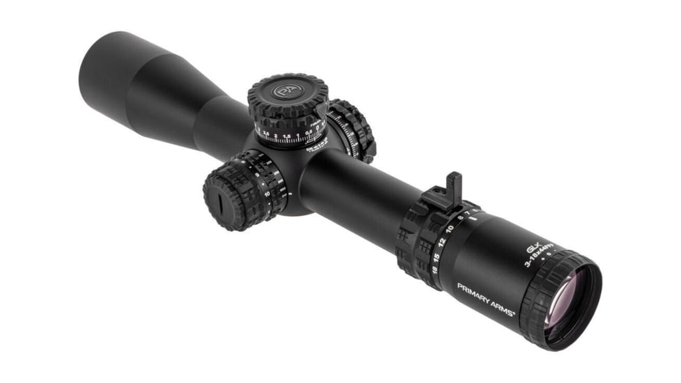 Primary Arms GLx 3-18x44mm Rifle Scope, First Focal Plane, ACSS Athena BPR MIL, Black, 610164