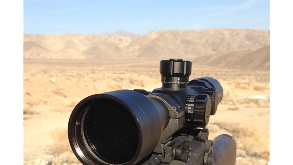 DEMO, Primary Arms SLx 4-14X44mm FFP ACSS Rifle Scope - ACSS HUD DMR .308/.223 Reticle, Black PA4-14XFFP308