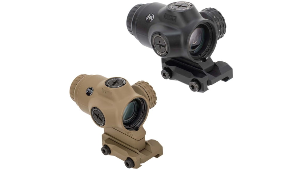 Primary Arms SLx 3x MicroPrism Red Dot Sight, Black, Flat Dark Earth