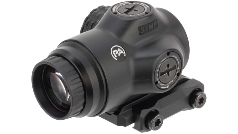 Primary Arms SLx 3X MicroPrism with Red Illuminated ACSS Raptor 5.56/.308 Reticle - Yard, Black, 710036