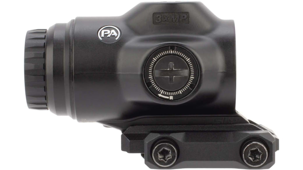 Primary Arms SLx 3X MicroPrism with Red Illuminated ACSS Raptor 5.56/.308 Reticle - Yard, Black, 710036
