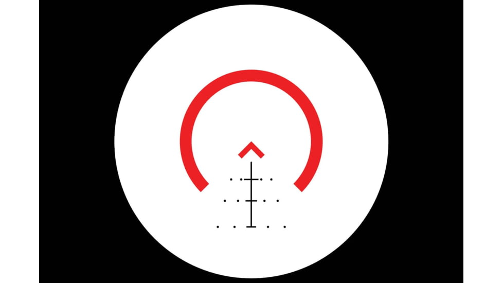 Primary Arms SLx Series MicroPrism Red Dot Sigh, 3x, ACSS Raptor 7.62/300BO Reticle, Black, 710040