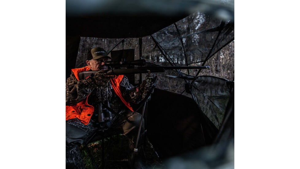 Primos Hunting Double Bull Ground Blind Tri Stool, Camo, PS60085