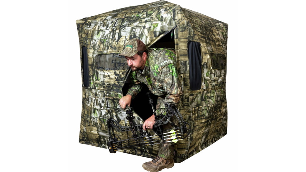 Primos Hunting Double Bull SurroundView Max Ground Blind, Camo, 65163