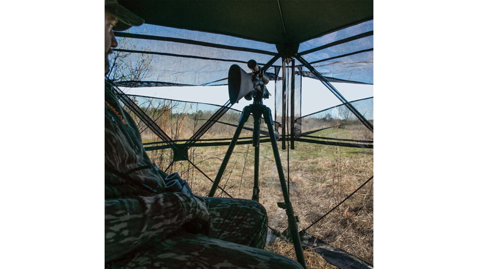 Primos Hunting Full Frontal One Way See Through Veil Ground Blind, 65112