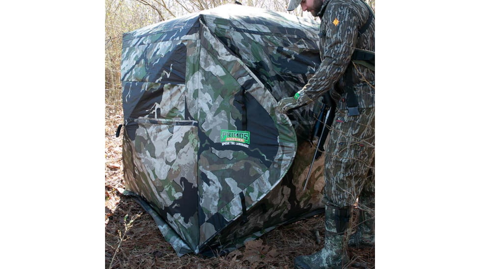 Primos Hunting Full Frontal One Way See Through Veil Ground Blind, 65112