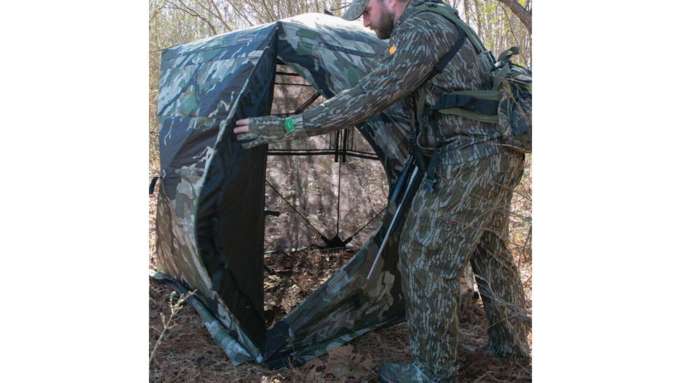 Primos Hunting Full Frontal One Way See Through Veil Ground Blind, 65112