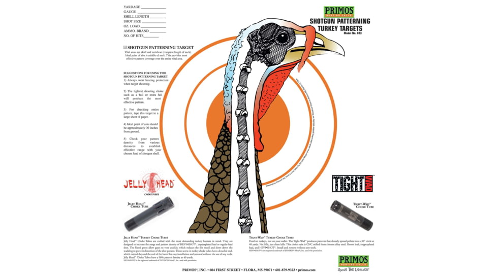 Primos Hunting Turkey Target 12 Targets - Poly, 6041