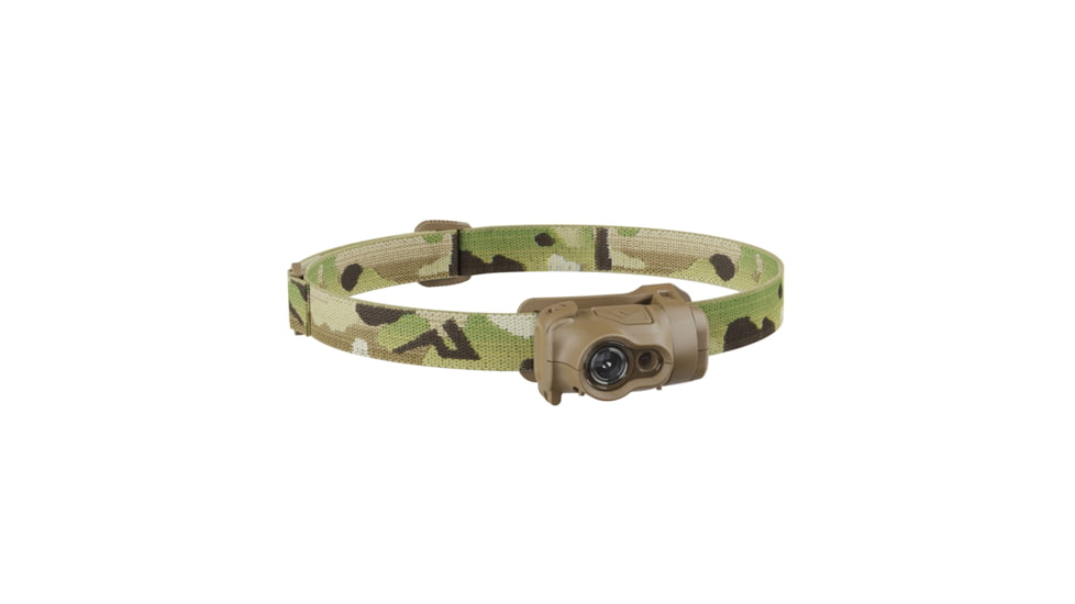 Princeton Tec Byte Tactical LED Red/White Headlamps, 200 Lumens, Multicam, BYT-TAC-MC