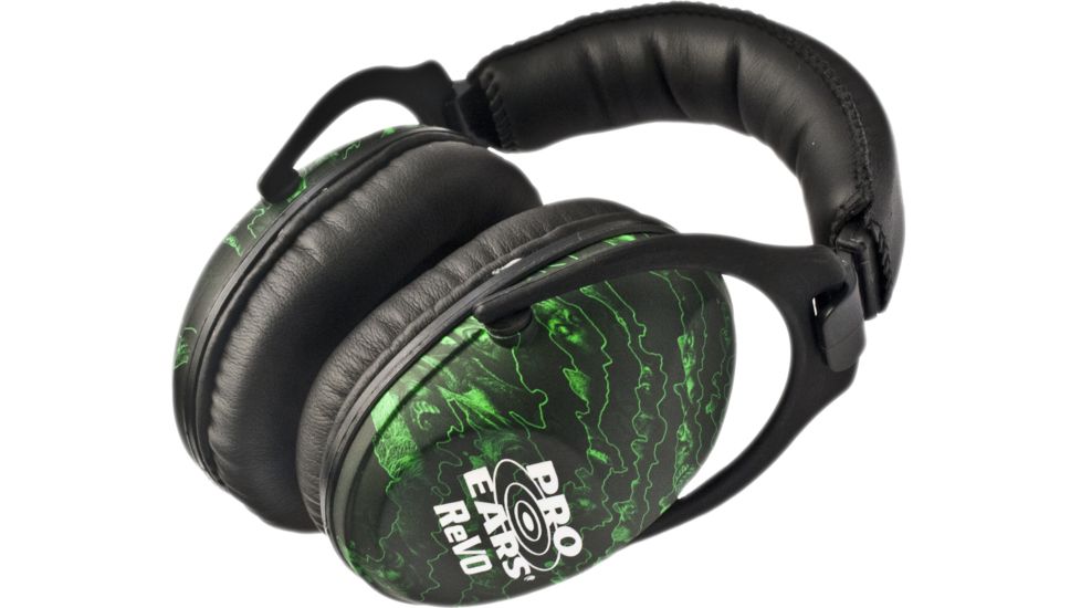Pro-Ears Revo 26 Passive Hearing Protection Earmuffs, Zombie Edition PE-26-U-Y-017