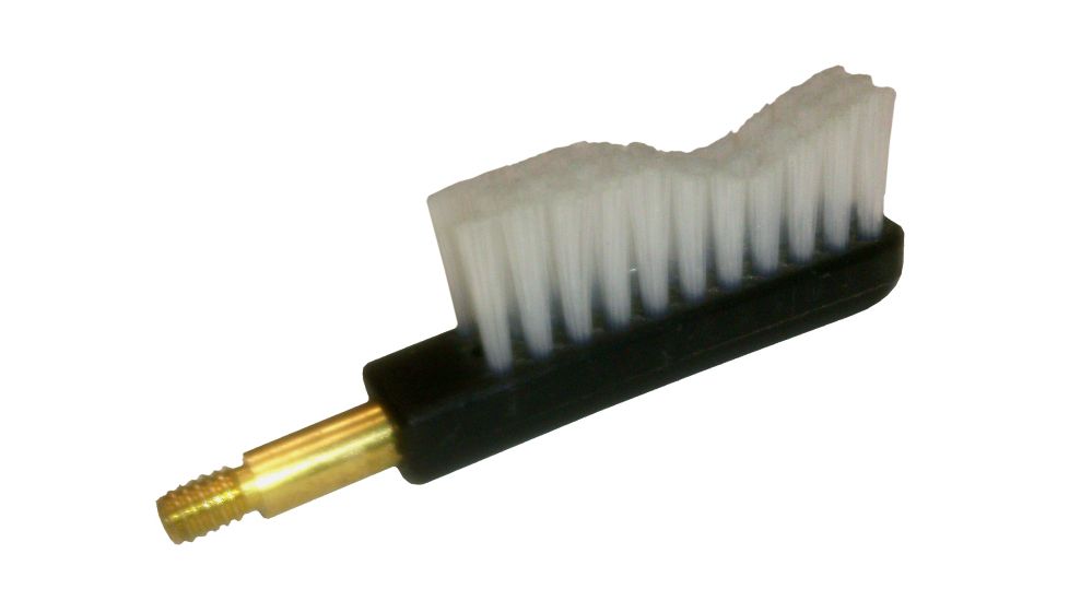 Pro-Shot Pro-Shot 2 Screw-On Nylon Gun Brush End, N-GBE, Black w/ Brass Threads, N-GBE