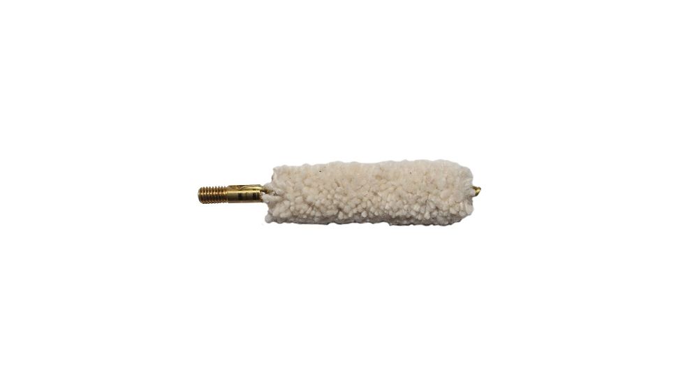 Pro-Shot Pro-Shot Cotton Mop .50 Cal. Black Powder Gun Cleaning Kit, 10/32 Threads, White w/ Brass Core MP50BP, White w/ Brass Core, MP50BP