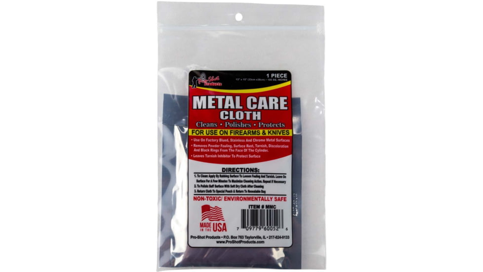 Pro-Shot Metal Care Cloth 9.8 Inch Square, MMC