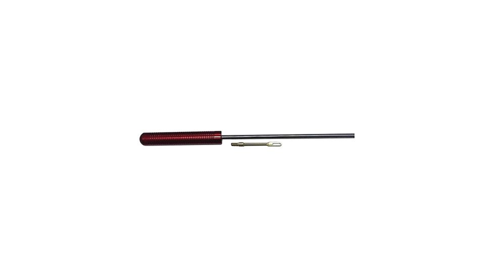 Pro-Shot One Piece Stainless Steel Pistol Cleaning Rod, .17 Caliber, 12 in, Steel, 1PS-12-17