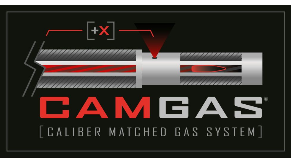Proof Research PR10 Carbon Fiber CamGas 20in 6.5CM Rifle Length plus 2in Rifle Barrel, 264cal, 0.875GB, 1-8 Twist, 5/8 x 24 Thread 100042