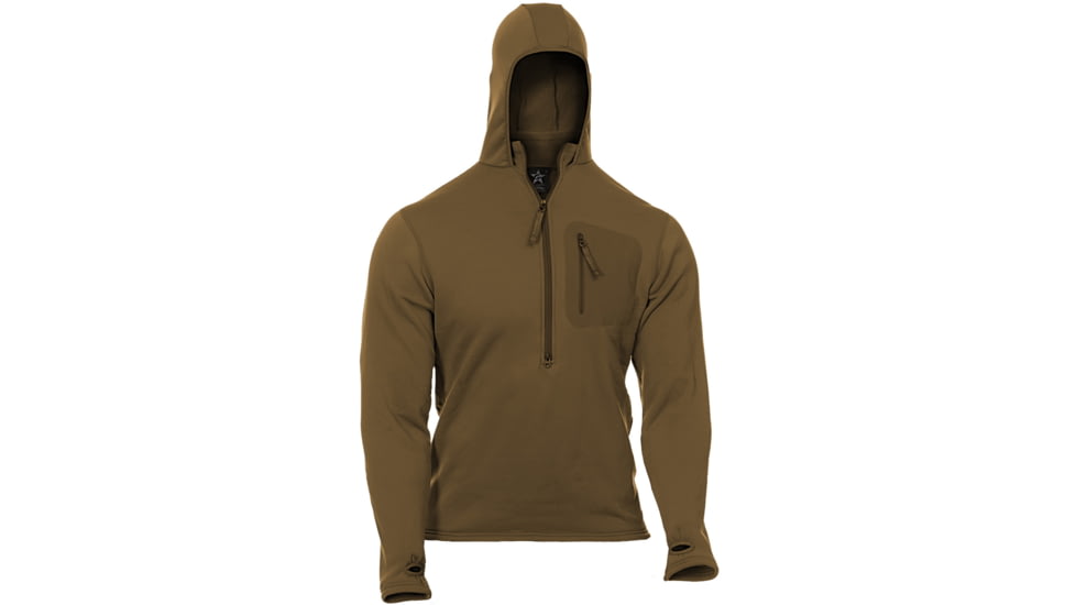 Propper Adventure Tech Spy Hoody, Polartec Powerstretch, 2XL, Coyote