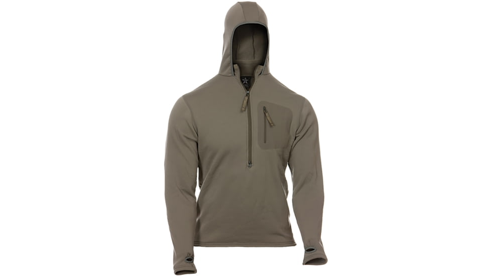 Propper Adventure Tech Spy Hoody, Polartec Powerstretch, Small, Alpha Green