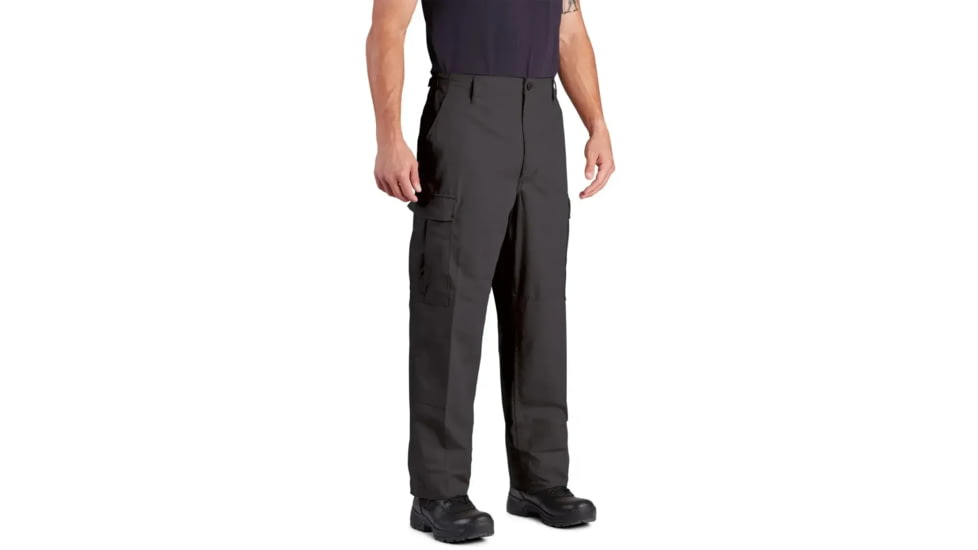 Propper BDU Zipper Fly Trouser Dark - Mens, Dark Grey, Large, Regular, F520538024L2