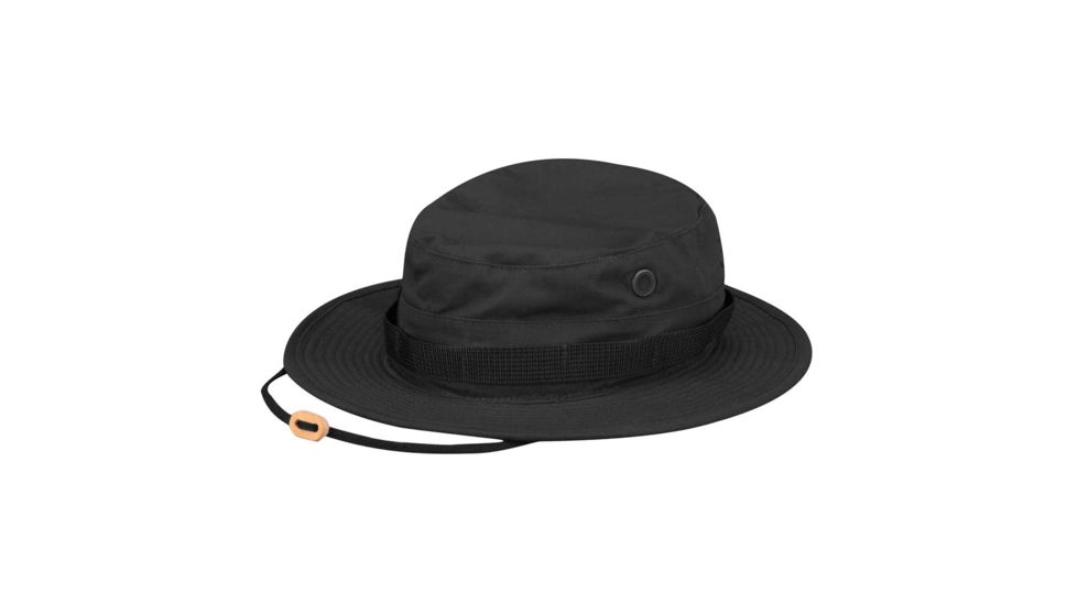 Propper Boonie Cotton/Ripstop Sun Hat, Size 7, Black