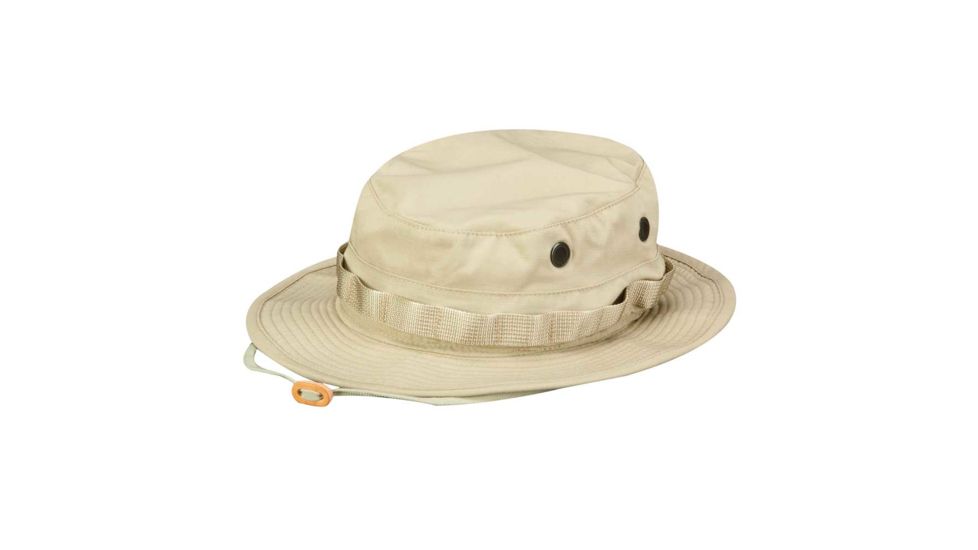 Propper Boonie Cotton/Ripstop Sun Hat, Size 7 3/4, Khaki