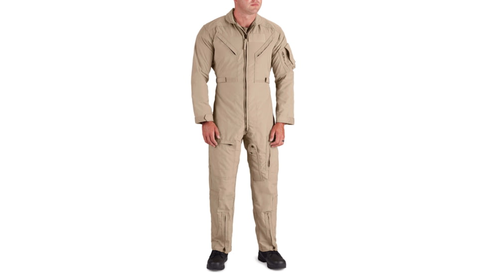 Propper CWU 27/P Nomex Flight Suit - Mens, Air Force Tan, 54S, F51154622154S