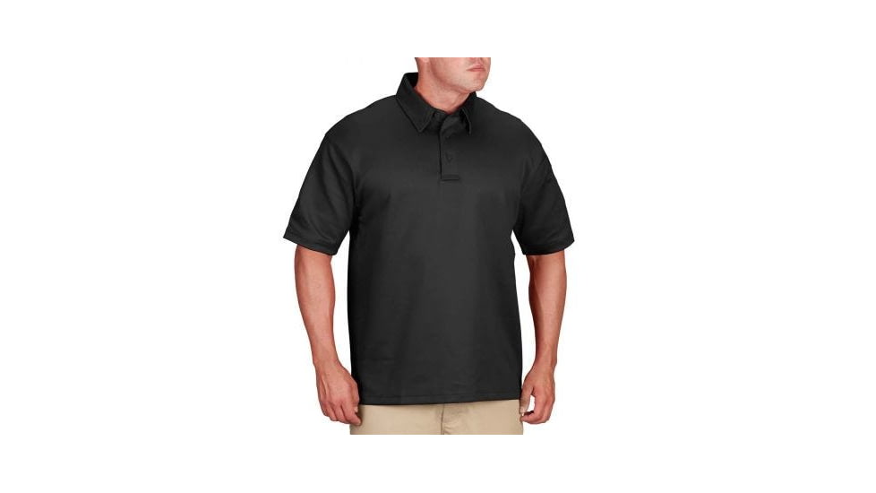 Propper I.C.E. Performance Short Sleeve Polo - Mens, Black, 3XL, F5341720013XL