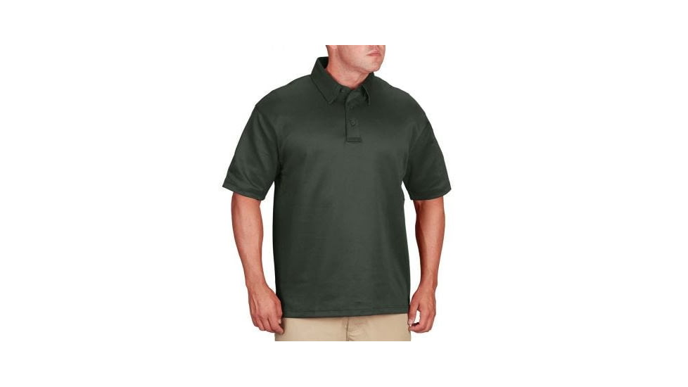 Propper I.C.E. Performance Short Sleeve Polo - Mens, Dark Green, 3XL, F5341723113XL