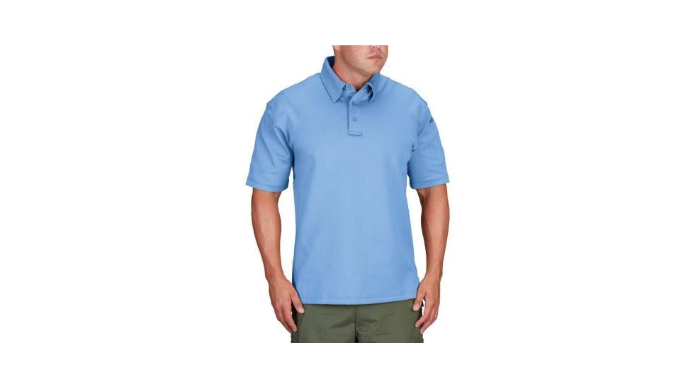 Propper I.C.E. Performance Short Sleeve Polo - Mens, Light Blue, 3XL, F5341724753XL