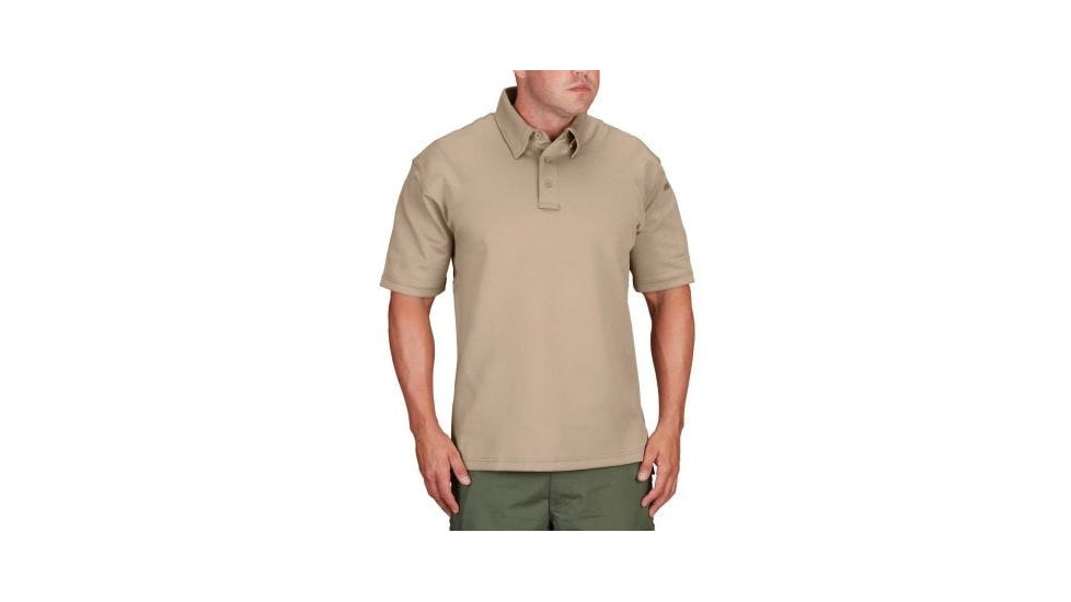Propper I.C.E. Performance Short Sleeve Polo - Mens, Silver Tan, 3XL, F5341722263XL